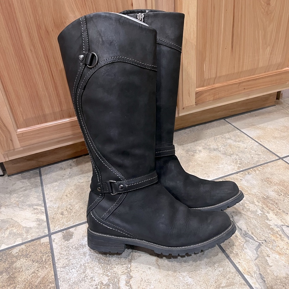 Ariat Womens Tierney H2o Riding Boots In Black Size 8.5